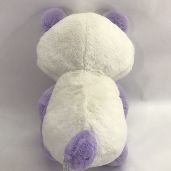 Animal Adventure Purple Bear plush with Heart - Picture 4 of 6